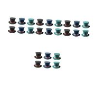 Holibanna 4sets Wine Bottle Stopper Set Silicone Airtight Seal Wine Saver Multi Color for Parties Outdoor Dining Preserve Freshness 6pcs*4