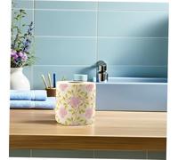 Holibanna 5 Rolls Floral Printed Toilet Tissue Made from Soft Wood Pulp with Rose Design for Home Office Hotel Restaurant Wedding and Party Supplies