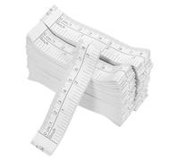 Holibanna 50 Pcs Double Sided Paper Tape Measure Disposable Rulers for Body Measurement Sewing Tailor Craft Accurate Dual Scale Measurement Tools