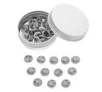 Holibanna 50pcs Pin Backings for Enamel Pins - Butterfly Clutch Brooch Backs - Secure Cap Keepers for Uniforms Badges Hats Jewelry and DIY Craft Projects (Silver)