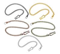 Holibanna 5pcs Chic Vintage Pocket Watch Chain Metal Decorative Chain for Personalised Stylish Watch