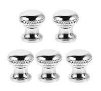 Holibanna 5pcs Copper Grinder Nut Replacement Kit for Pepper Mill Knob 15mm Knurled Head, Sturdy Construction and Secure Connection, Suitable for Spice Grinder and Pepper Mills in Kitchen