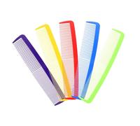 Holibanna 5PCS Giant Oversized Hair Comb Props for Stage Performance and Carnival Costume Large Funny Styling Comb Red Yellow Purple Blue Green for Halloween Party and Film Tv Cosplay