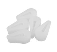 Holibanna 5pcs Halloween Raven Skull Silicone Mold for Resin and Plaster Crafting Detailed Crow Head Pendant Molds for DIY Jewelry Chocolate Candy Fondant Baking and Easy Demolding