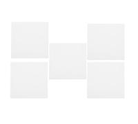 Holibanna 5pcs High Temperature Non-Stick Pottery Pads for Kiln Use, Ceramic Fiber Insulation Mats with Thickened Design, Heat Resistant Glazing Tools for Clay Modeling