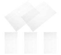 Holibanna 5pcs Money Sleeves Hard Plastic Currency Holder with Rigid Design and Easy to Use Features for Banknotes and Cash Protection