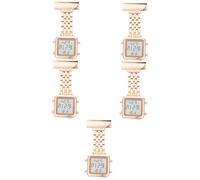 Holibanna 5pcs Nurse Watch Digital Display Rose Clock for Nursing Accessories