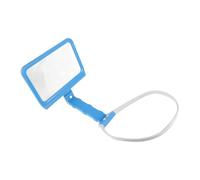 Holibanna 5X Magnification Hand Held Lamp Holder Magnifying Glass with 48 LED Lights and Plastic Frame, Compact and Portable for Reading, for Elderly and Seniors