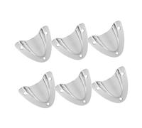 Holibanna 6 Pcs Stainless Steel Wire Cable Vent Covers for Yacht and Boat Corrosion Resistant Clam Shell Ventilation Plates Optimized Airflow and Quick Installation Durable Ventilation Board