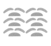 Holibanna 6 Sets Old Man Costume Accessories Gray Fake Mustache and Eyebrows Facial Hair Beard Kit for Halloween Carnival Party Cosplay Stage Props