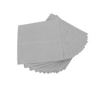 Holibanna 60pcs Grey Disposable Beverage Napkins for Dinner and Desserts Highly Absorbent Paper Cocktail Napkins for Wedding Bridal Party Birthday Anniversary and Event Use