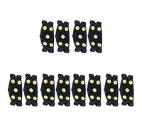 Holibanna 6pairs Ice Crampons for Shoes Lightweight and Portable Traction Grippers for Non- Spikes for Mountaineering and Outdoor Activities Easy to Clean and Store