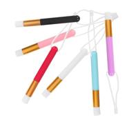 Holibanna 6pcs Mini Ink Mixer Brushes for Crafting Fine Detail Blending Tools Compact Design for Smooth Pigment Mixing in Card Making Scrapbooking and Watercolor Painting