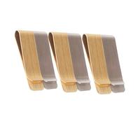 Holibanna 6pcs Money Clips Stainless Steel and Brass Wallet Holder Cash Organizer for Men and Women Travel Business Compact Note Clip Multicurrency Compatible
