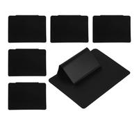 Holibanna 6pcs Small Chalkboard Labels Re-writable Price Label Message Price Boards PVC Strong Convenient to Use for Drawing Pictures