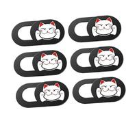 Holibanna 6pcs Webcam Cover Laptop Privacy Cover Slider Protective Lid for Computer Slide Protect Your Webcam from Spying Eyes Fits Laptops and Devices