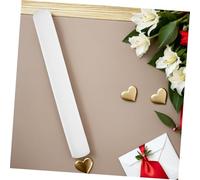Holibanna 7pcs High-Density Foam Cylinders for Floral Arranging Sturdy White Foam Rods for DIY Crafts Wedding Decorations and Artificial Flower Modeling Supplies