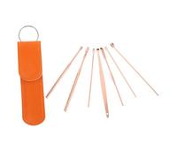 Holibanna 7pcs Sturdy Ear Wax Removal Spoons for Home Use Ear Cleaning Tool Set Non-Slip Design