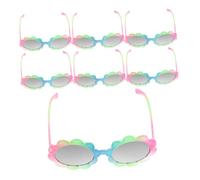 Holibanna 7pcs Sunglasses Lightweight Sunflower Design with Uv-blocking Gradient Lenses for Birthday Parties Beachwear and Daily Outdoor Protection