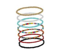 Holibanna 7pcs Women Bracelets Ornaments Wrist Chains for Daily Use Lightweight Handmade Unique Design for Parties Travel