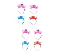 Holibanna 8 Pcs Light Headband Glitter Headband 2023 Headpiece New Years Party Supplies 2023 New Year Eve Hair Hoop 2023 Fiber Headpieces LED Party Supplies New Year Headbands Plastic