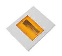 Holibanna 8-Way Indoor Circuit Breaker Distribution Box with Window, Iron Base Electrical Enclosure for Power Supply Protection, Waterproof Junction Box for Home and Industrial Use