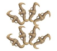 Holibanna 8pcs Copper Bat Hanging Charms for DIY Projects Lightweight Bat Pendants for Home Office Study Traditional Symbol of Luck and Positive Energy Copper Decor for Harmonious Living