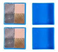 Holibanna 8Pcs Cube Density Investigation Aluminum Copper Iron and High Purity Materials for Heat Experiments Includes Storage Case