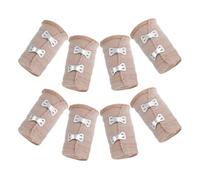 Holibanna 8pcs Elastic Compression Wraps for Ankle Knee Wrist Fitness Training Dog Paw Protectors Breathable Fastening Leg Arm Body Wrap