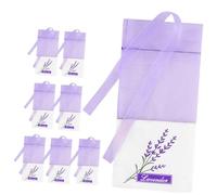 Holibanna 8pcs Portable Empty Sachet Bags Lavender Fragrance Hanging Sachets Gauze Material Lightweight Car Pendant DIY Herbal Storage for Home Wardrobe