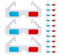 Holibanna 90pcs Red Blue Anaglyph 3D Glasses Paper Cardboard Disposable Eyewear for Home Movie Viewing Projector Parties Family Entertainment
