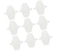 Holibanna 9pcs Waterproof Cloth Panty Liners for Women, Washable and Reusable Menstrual Pads with Cotton Material, for Travel Use and Always Sanitary Protection