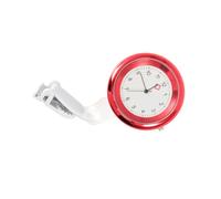 Holibanna 9x4.4cm Red Nurse Pocket Watch Pin Brooch Design Medical Chest Chart Watch for Women Sturdy for Long Term Use Number Clip-on Style