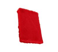 Holibanna A5 Plush Notebook Journal with Lock for Students, Creative and Lovely Red Diary Organizer, Soft Plush Cover and Paper Pages, for Home and University Use