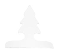 Holibanna Acrylic Cutting Board Handle Template Transparent Woodworking Stencil for Charcuterie Boards Creative Design for Easy Tracing Compatible for Christmas Projects