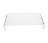 Holibanna Acrylic Keyboard Protector and Computer Heightening Stand with Removable Design, Saves Desktop Space, for Office and Home Use, Sturdy Keyboard Accessory