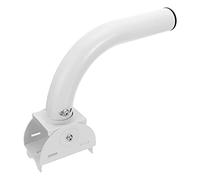 Holibanna Adjustable Antenna Mount Bracket with 120-Degree Rotation Outdoor Wall Mount Pole for Monitoring Antenna Installation