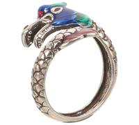 Holibanna Adjustable Dragon Finger Ring for Ladies Copper Open Ring with Wear Resistance Retro Minimalist Style for Everyday Fashion