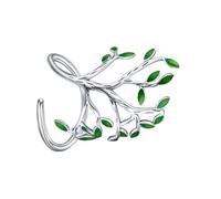 Holibanna Adjustable Open Ring for Women Lightweight Alloy Vintage Leaf Branch Design Fashionable Finger Jewelry Resizable for Ladies