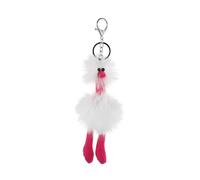 Holibanna Adorable Ostrich Keychain Pendant Soft Plush Animal Keyring for Bags and Backpacks Unique Kawaii Design Fine Craftsmanship Cute Decorative Accessory for Car Keys and Purses
