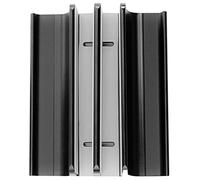 Holibanna Aluminum Alloy Laptop Cooling Rack Desktop Radiator Support for Vertical Use Durable Rustless Design Efficient Heat Dissipation Compatible with Various Notebook