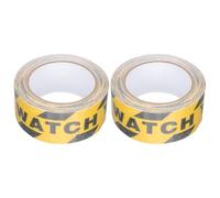 Holibanna Anti Slip Tape 2 Rolls Pvc Safety Warning Tape for Stairs