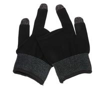 Holibanna Anti-Sweat Gaming Finger Gloves for Phone Game Breathable Spandex Touchscreen Gloves for Men and Women