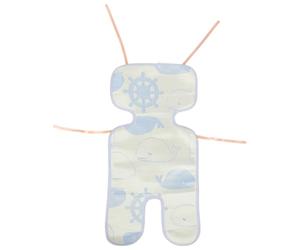 Holibanna Baby Stroller Cooling Mat Ice Silk Seat Pad for Baby Multipurpose Padded Liner with Fine Texture Polyester and Linen Material Suitable for Summer Outdoors Use Style