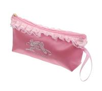 Holibanna Ballet Shoe Carrier Foldable Zippered Dance Bag for Dancers Oxford Cloth Storage Pouch for Ballet Shoes in Dance Class