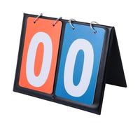 Holibanna Basketball scoreboard manual two-sided flipper score keeper - waterproof PVC material for swimming and badminton competition scoring