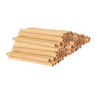 Holibanna Bee Tubes 50Pcs Reed Mason Bees House Tubes for Beekeeping Outdoor Replacement Nesting Tubes for Bee