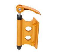 Holibanna Bike Fork Mount Front Wheel Holder Quick Release Clamp for Mountain Bikes Outdoor Travel Accessories Yellow 1PCS