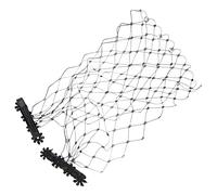 Holibanna Black Mesh Wedding Face Veil with Clips Elegant Tea Party Masquerade Accessory Decorative Design for Women Fashionable Comfortable for Bridal Costume Events