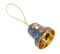 Holibanna Blue Metal Bell Ornament 250th Anniversary Keepsake Bell for Doors and Rooms with Classic Elegant Style for Collectors and History Enthusiasts